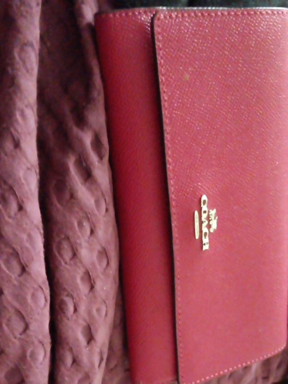 Coach Pink Wallet